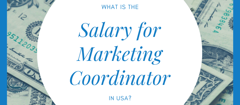Salary for marketing coordinator