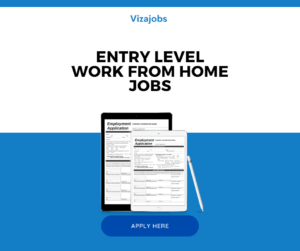 Entry level work from home jobs