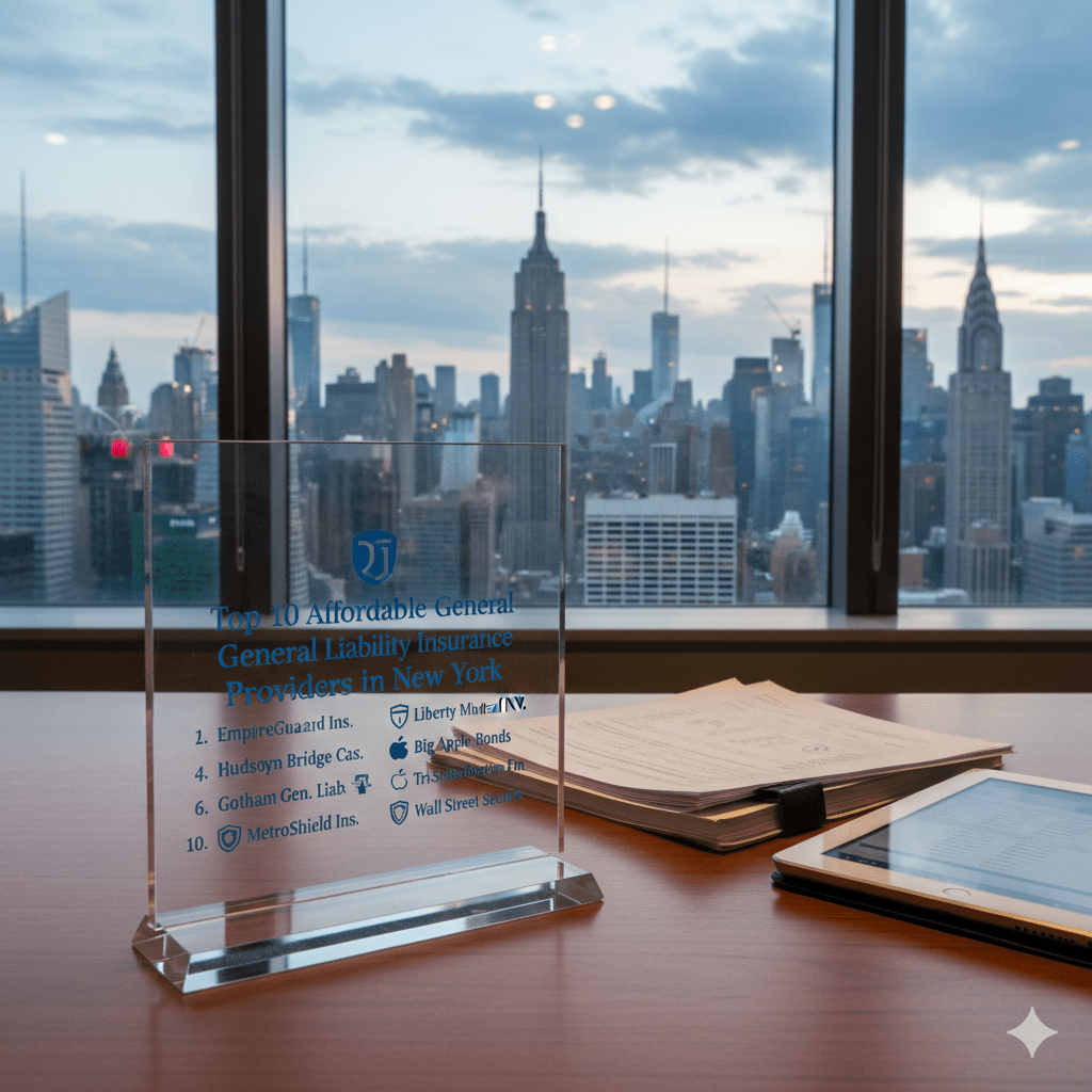Top 10 Affordable General Liability Insurance Providers in New York