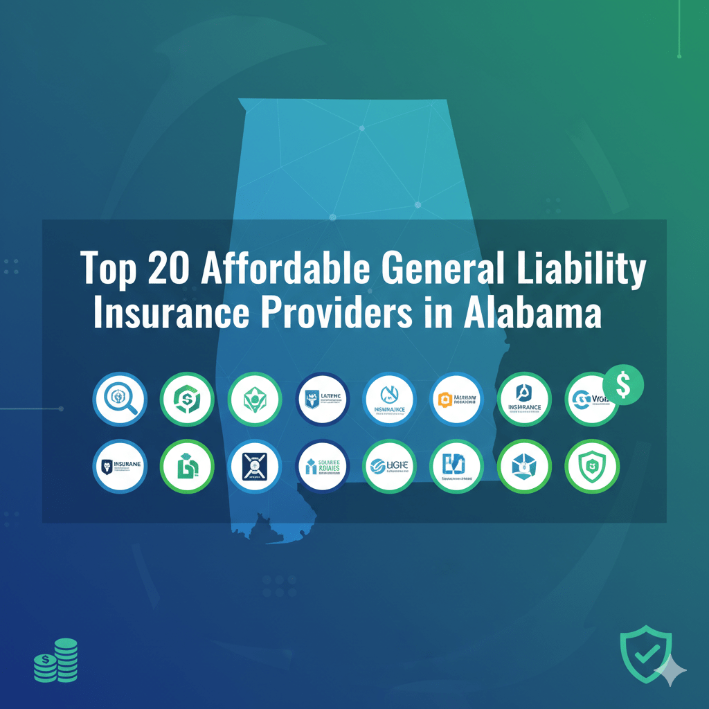 Top 20 Affordable General Liability Insurance Providers in Alabama