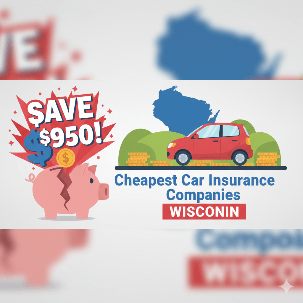   Save $950! Cheapest Car Insurance Companies in wisconsin