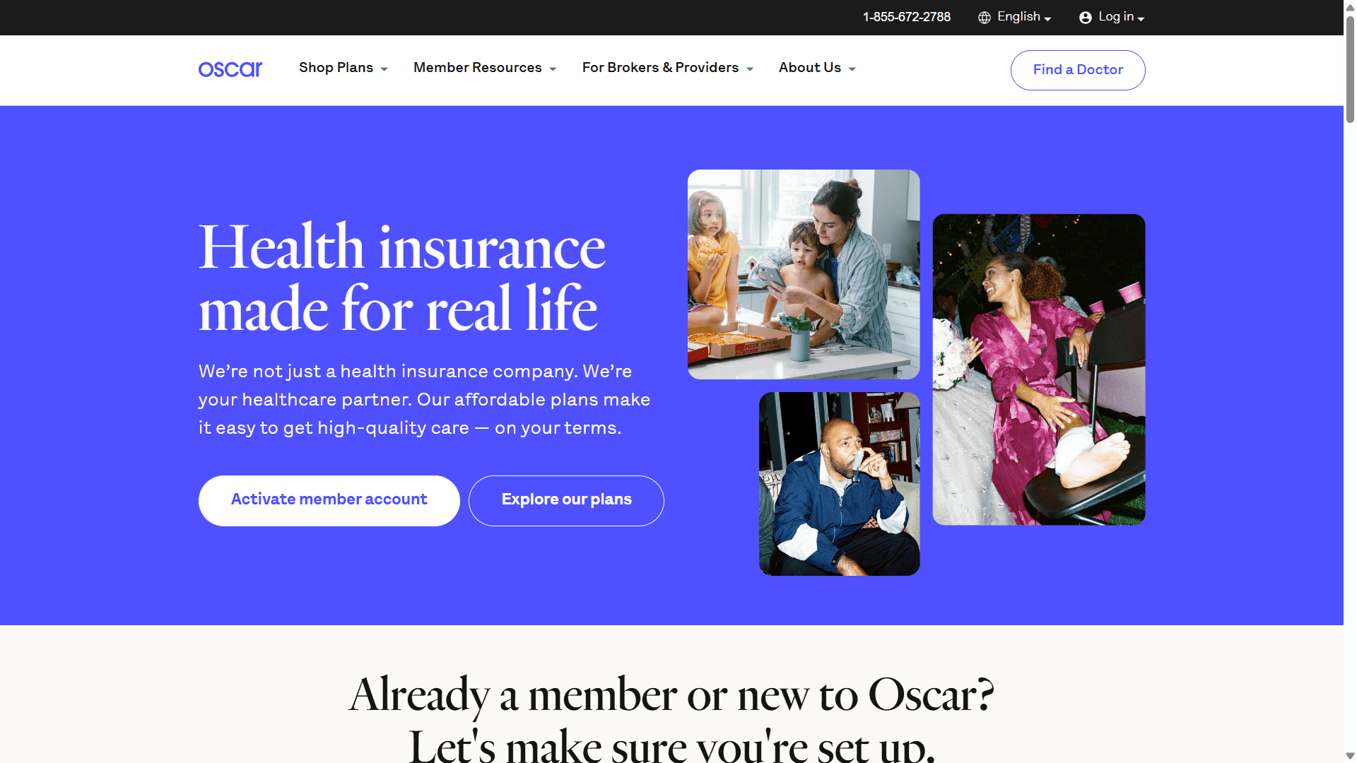 Health insurance made for real life | Oscar