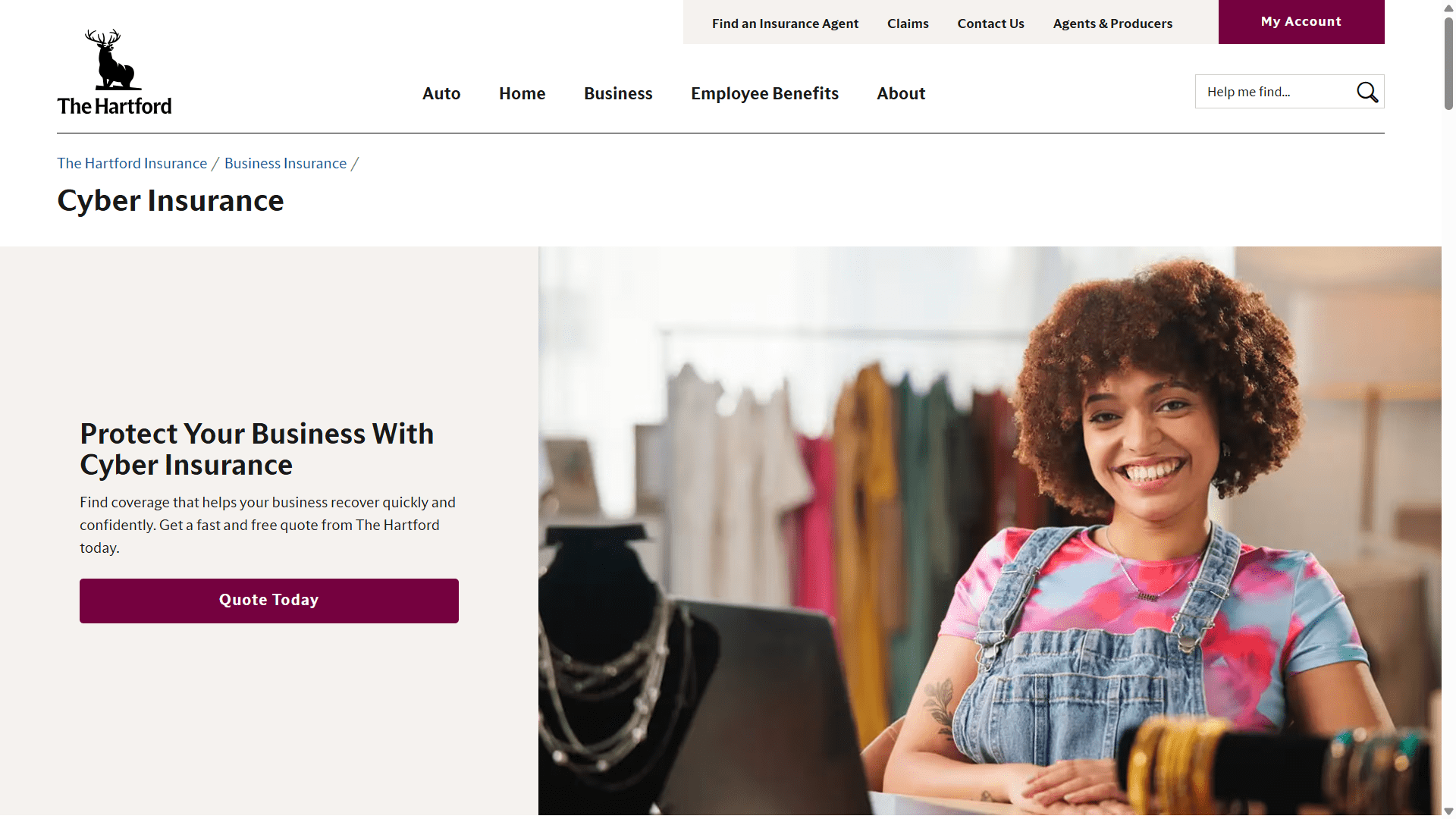 The Hartford InsuranceBusiness InsuranceCyber Insurance