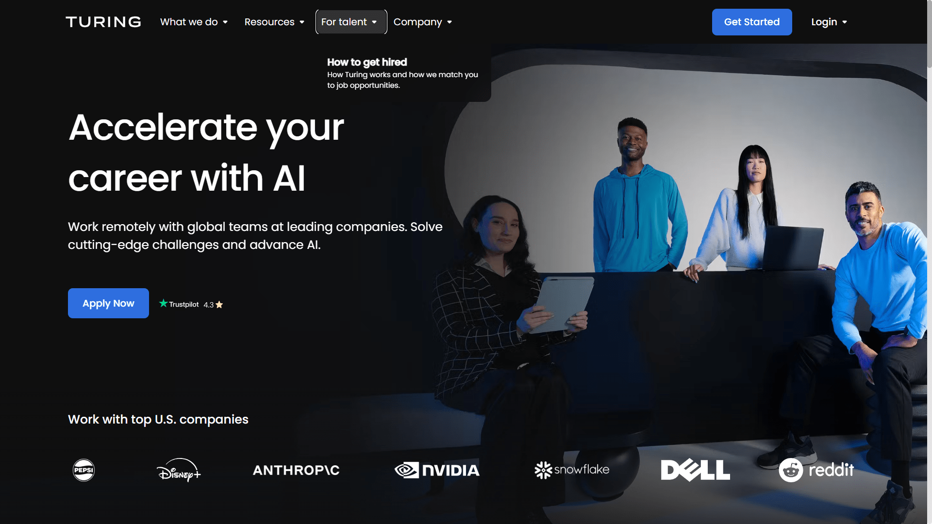 Turing to hire remote react developers