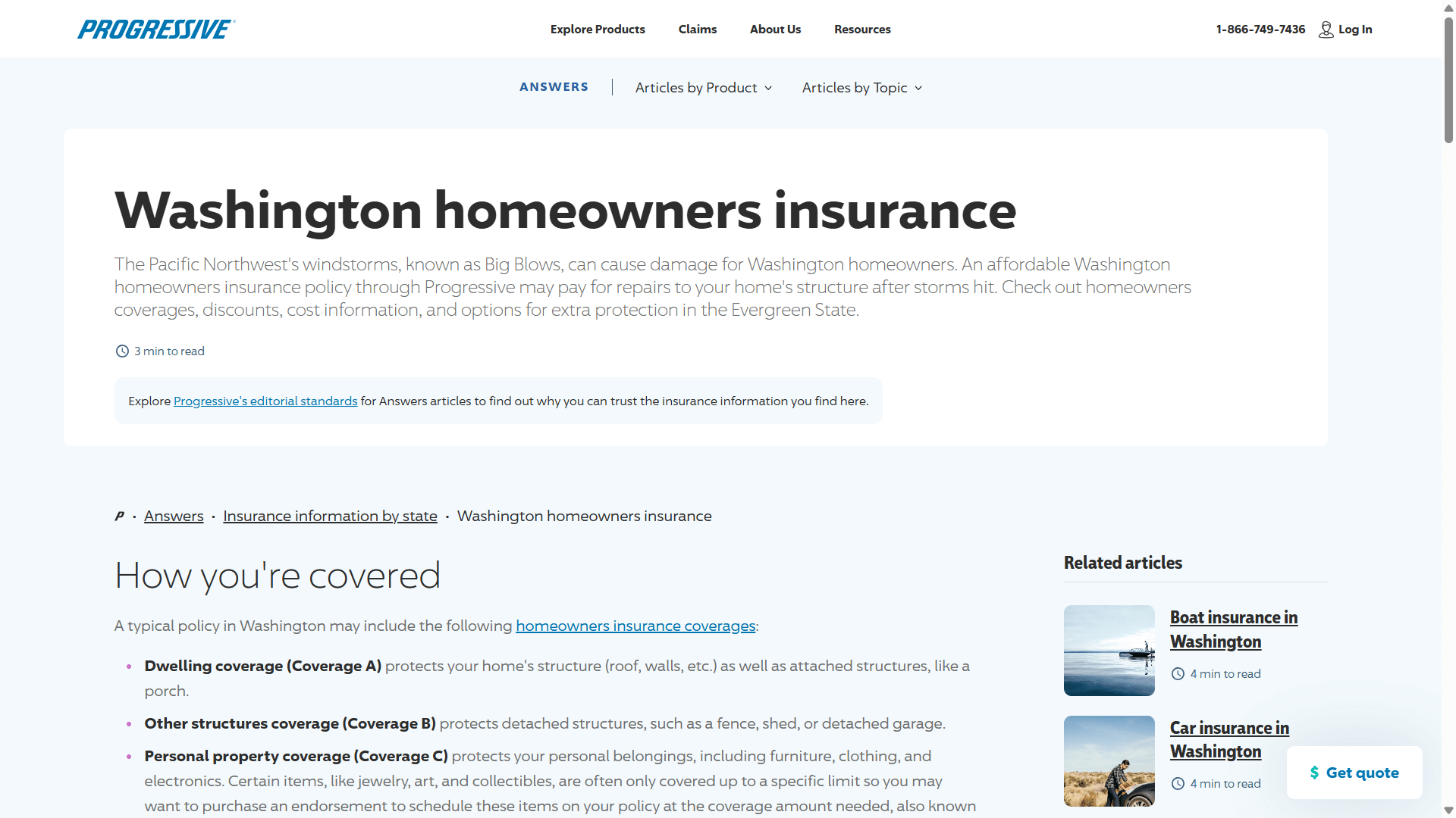 Progessive insurance