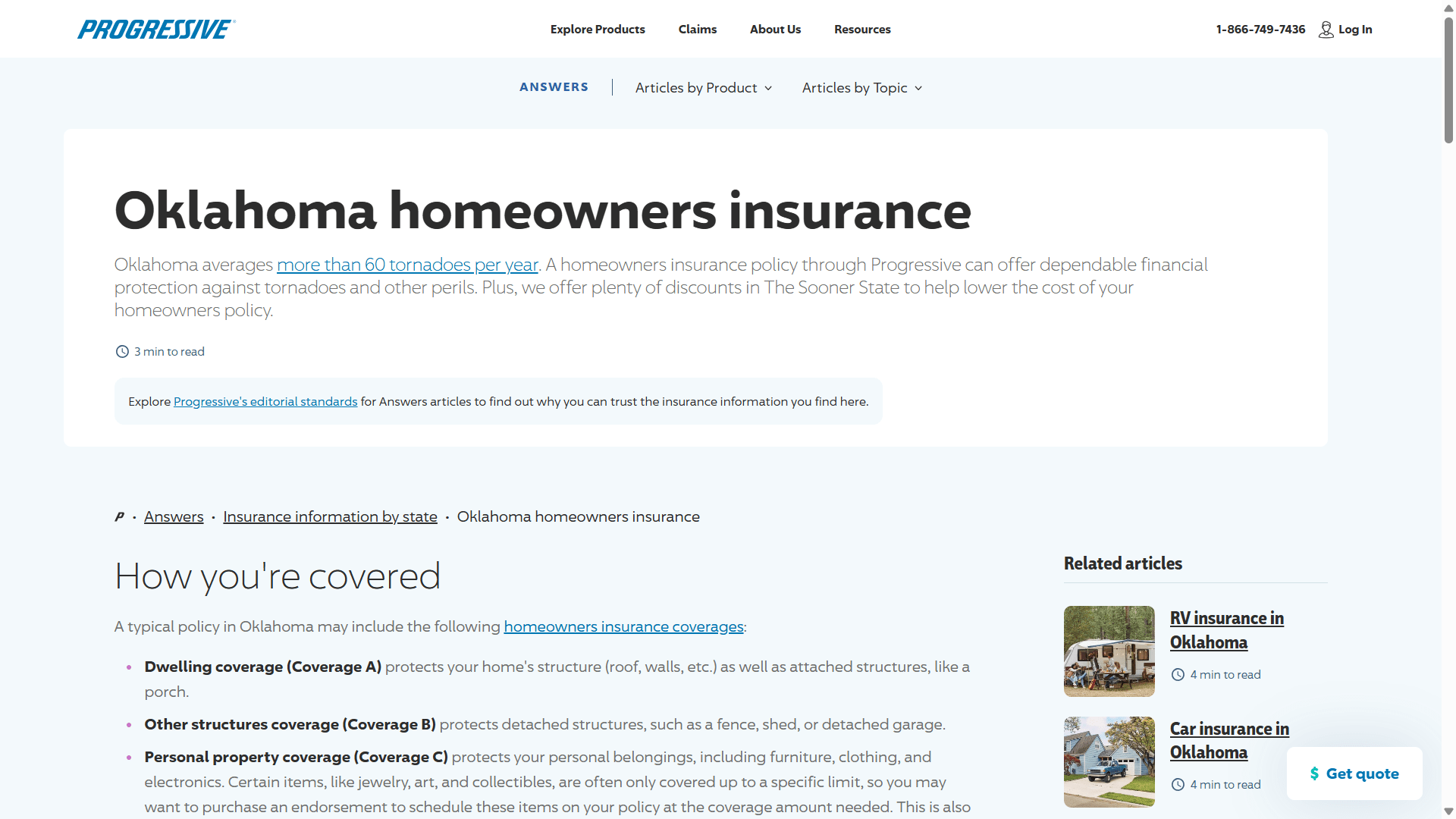 Oklahoma homeowners insurance