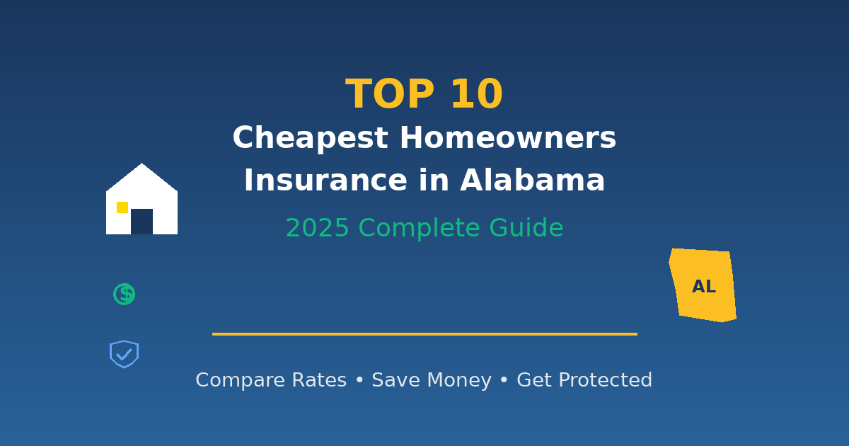 cheapest homeowners insurance in alabama