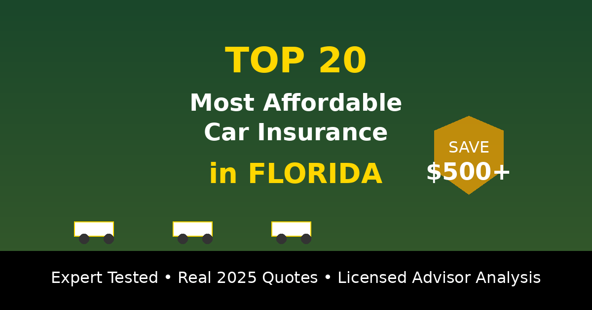 most affordable car insurance in florida